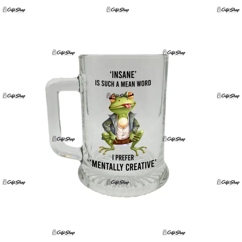 Insane, halba cu mesaj